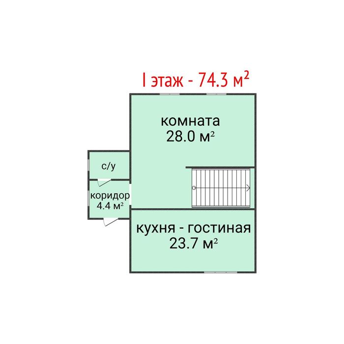 Продажа 2-этажного дома ул. Джамбула