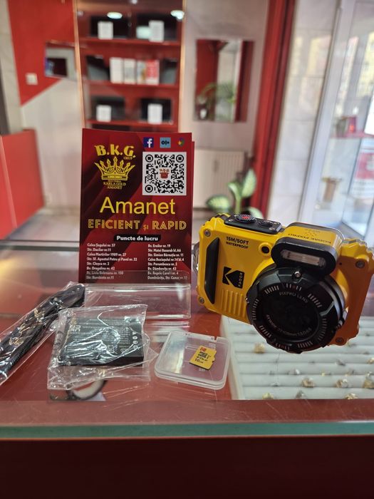 Kodak PixPro WPZ2 Amanet BKG