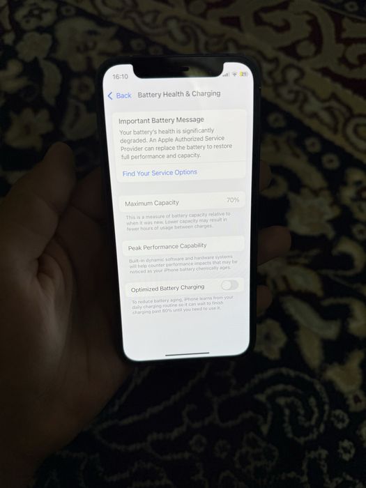 Iphone 12 mini blue 128 gb, 70 yomkost, korobka bor