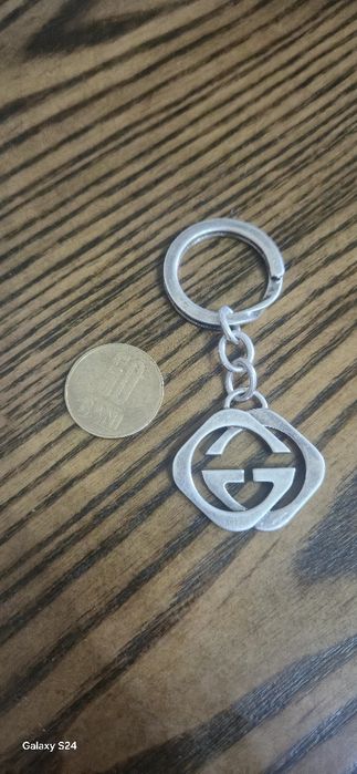 Breloc argint Gucci