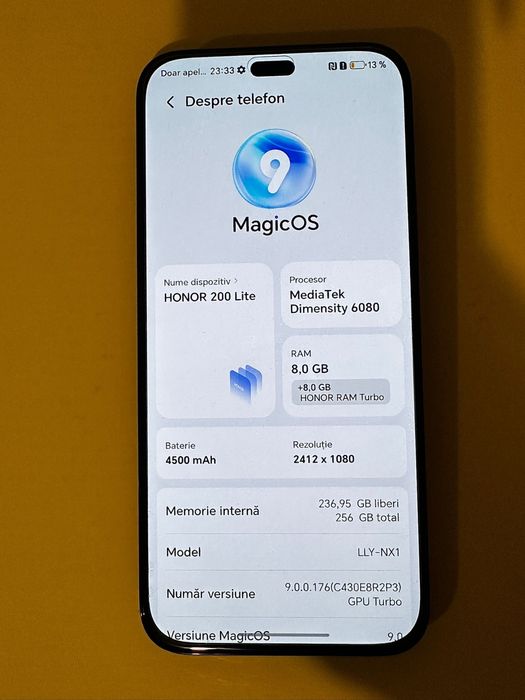 HONOR 200 Lite 8 GB RAM