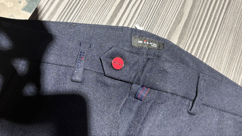 карго брюки kiton