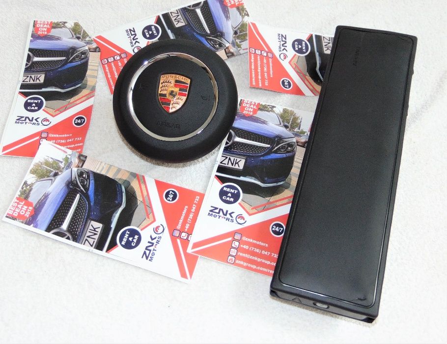 Porsche Cayenne 7p Panamera 971 970 kit airbag plansa bord capsa volan