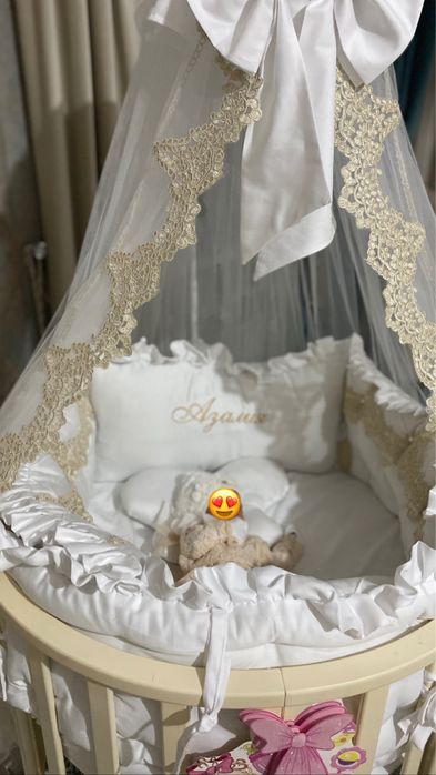 Манеж трансформер, круглый и овальный