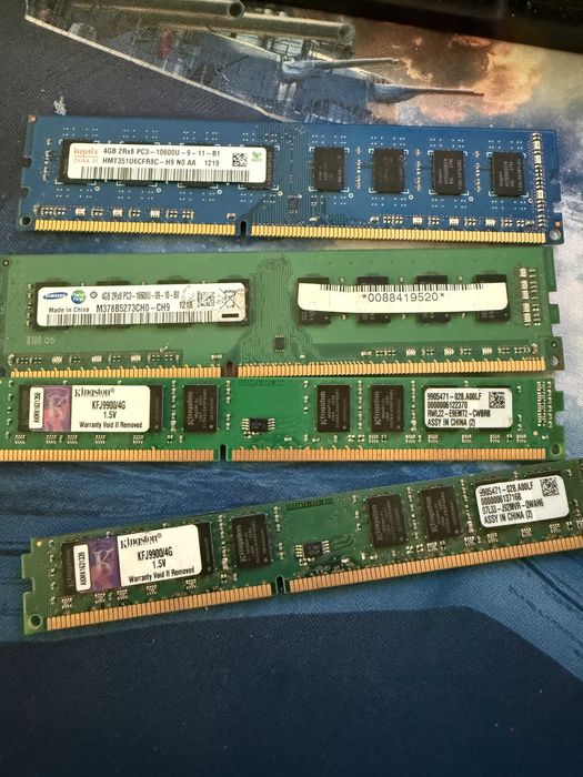 РАМ ПАМЕТ 4GB DDR3 - 4 плочки