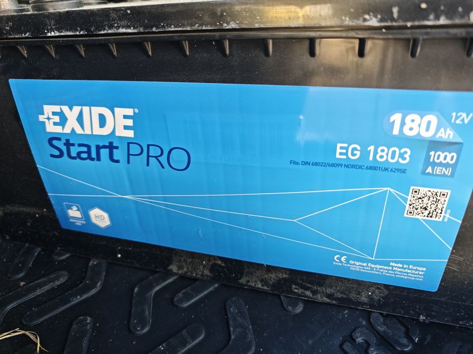 Аккумулятор 180 Exide StartPro