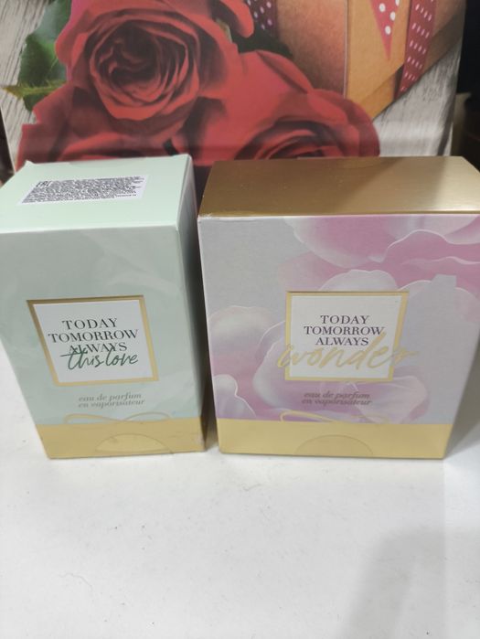 Духи Эвон, гель для душа, шампунь, тушь