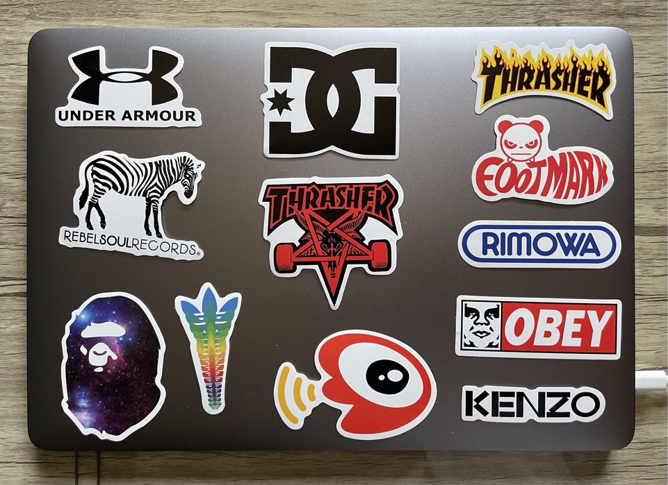 Стикеры Наклейки Хайп, Стиль, Бренд
