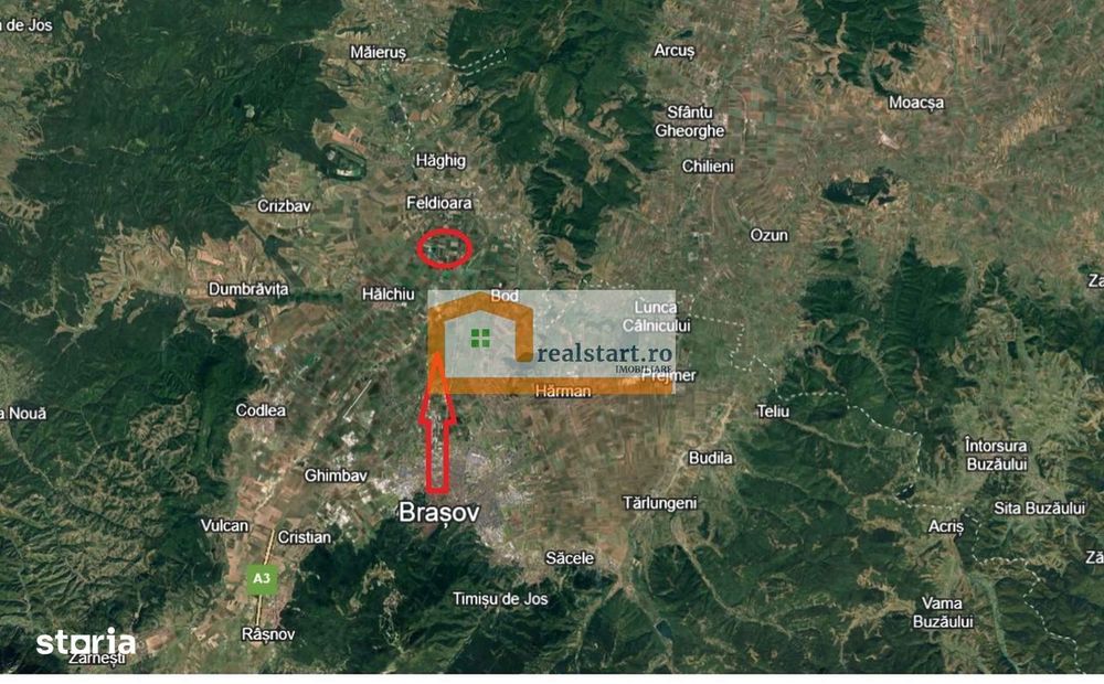 Ideal Investitie - 10HA teren industrial cu deschidere 240ml la E60 -