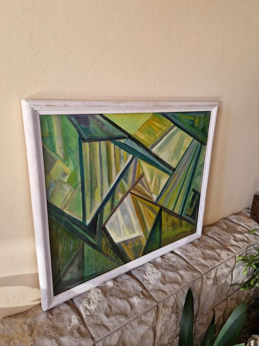 Венко Петров масло автор Кюстендил платно композиция