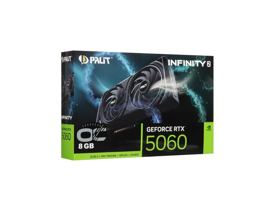 - Видеокарта Palit RTX 5060 Infinity 2 8GB (NE75060V19P1-GB2063L)