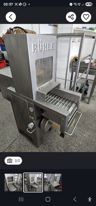 Bețe inox,  masina  injectat  Ruhle