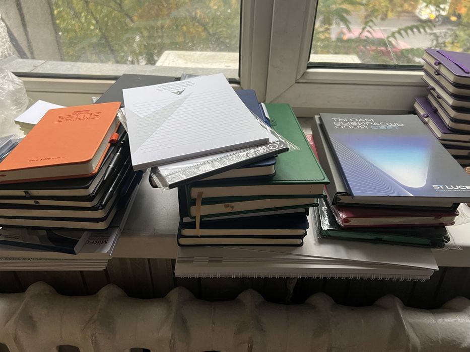 Блокноты Новые разные