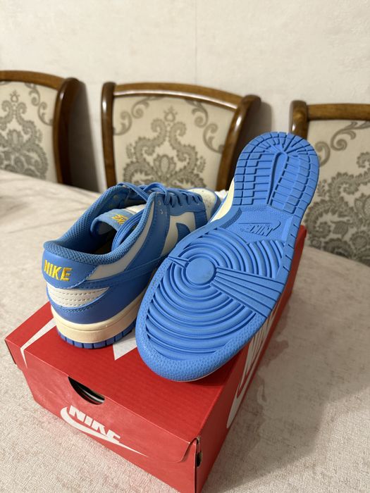 Кроссовки nike dunk blue air