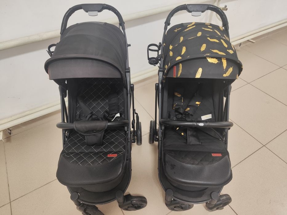 Детская каляска для двойни