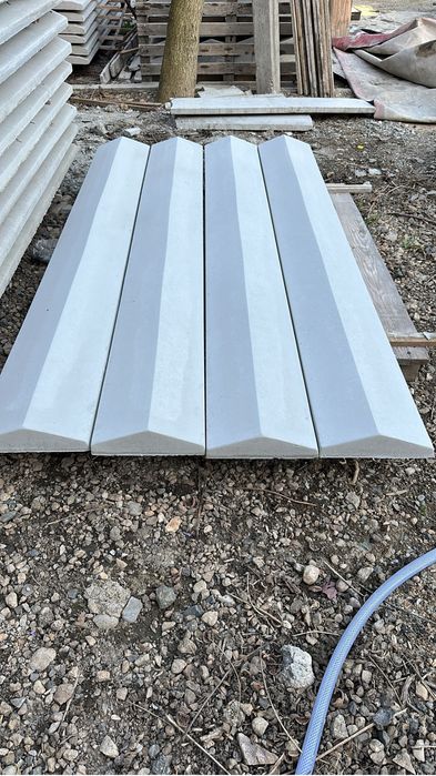 Gard de beton / capace de gard / spalieri / oale de fantana