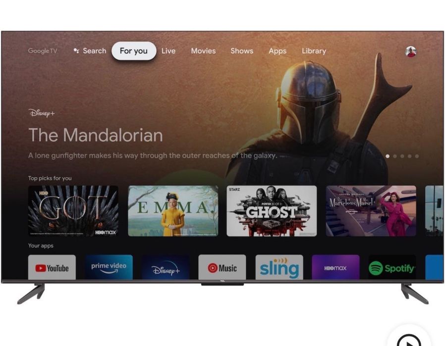 Televizor TCL LED 50P735, 126 cm 4k ultra HD