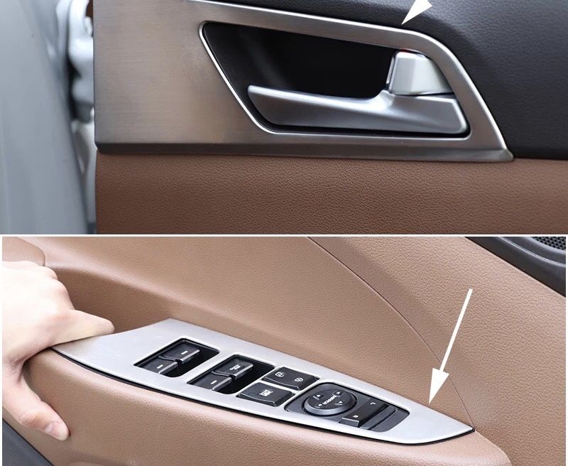 Accesorii Tucson 2015-2019 interior otel inox silicon pedale manere