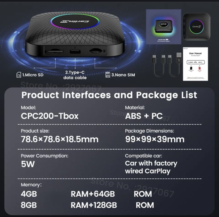 CarlinKit CarPlay Android Box