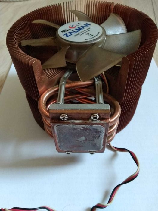 Cooler Zalman Cupru Rysen AM4 AM3 AM3+ FM1 FM2 FM3 92mm vent