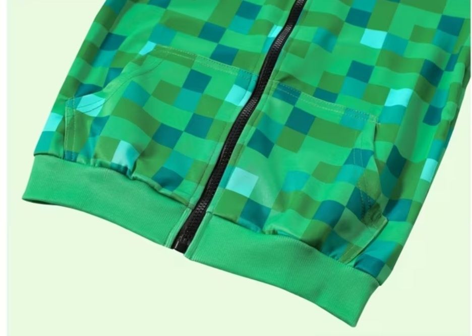 Кофта Minecraft в виде Крипера
