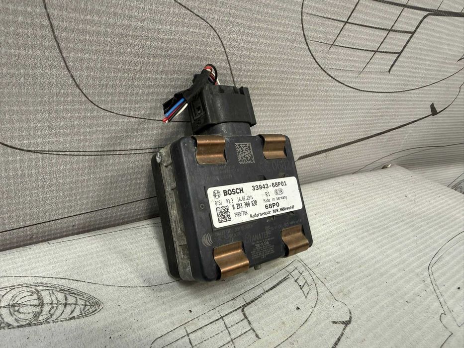 Senzor radar Suzuki Baleno IV COD: 33943-68P01 2016 / [2015+] / (5B2)