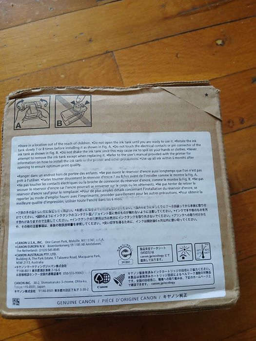 Toner Canon PFI-307BK , expirat dar funcționează ș