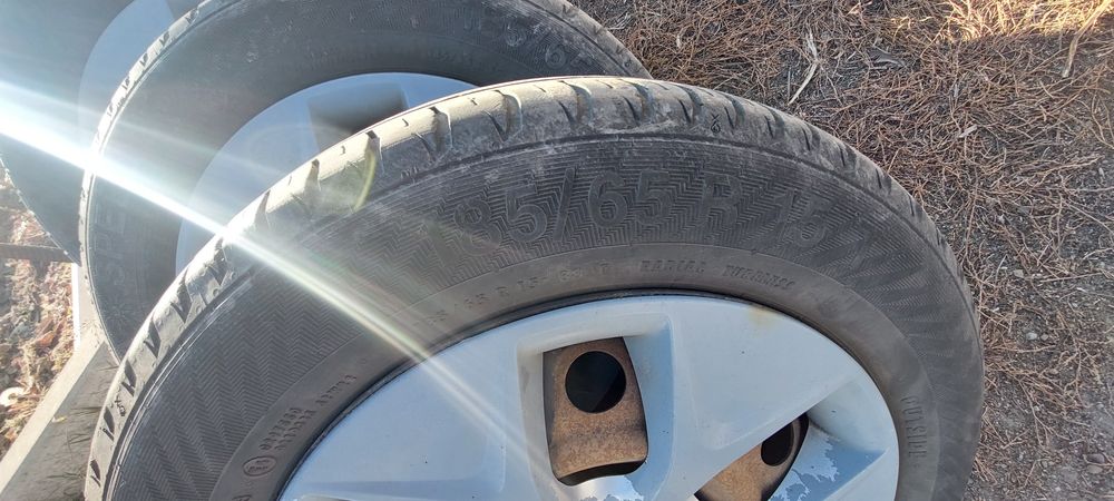 Диски с шинами на хендай акцент