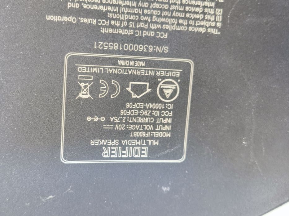 Edifier iF600 Breathe, All-In-One Boxă bluetooth aux Ipod