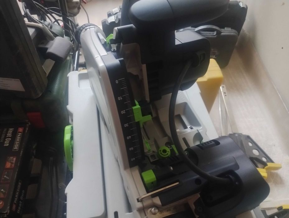 Потъващ циркуляр с подрезвач Festool TSV 60 KEBQ-Plus