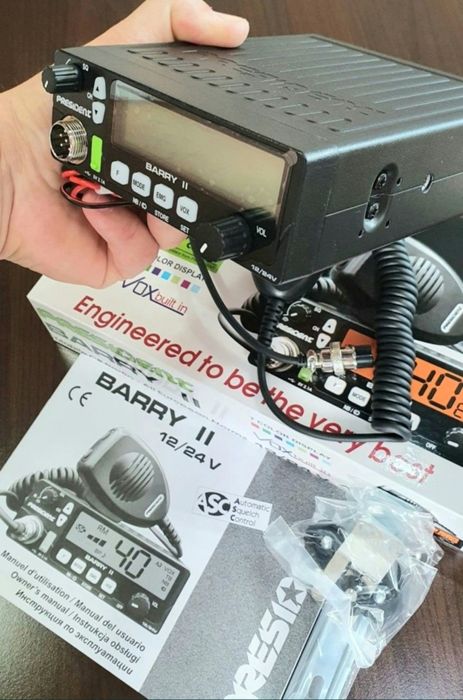 Statie radio CB - President BARRY II+ (25W)* produs Nou/Garantie