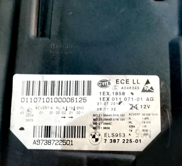 Фар фарове за БМВ 5ГТ Ф07 / BMW 5GT F07 Adaptive LED LCI.