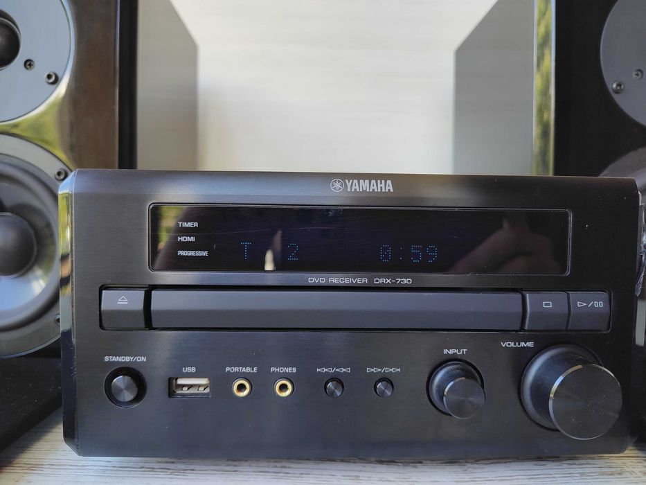 Премиум Hi-Fi система Yamaha PianoCraft (DRX-730 + NX-E300) – Пиано лак