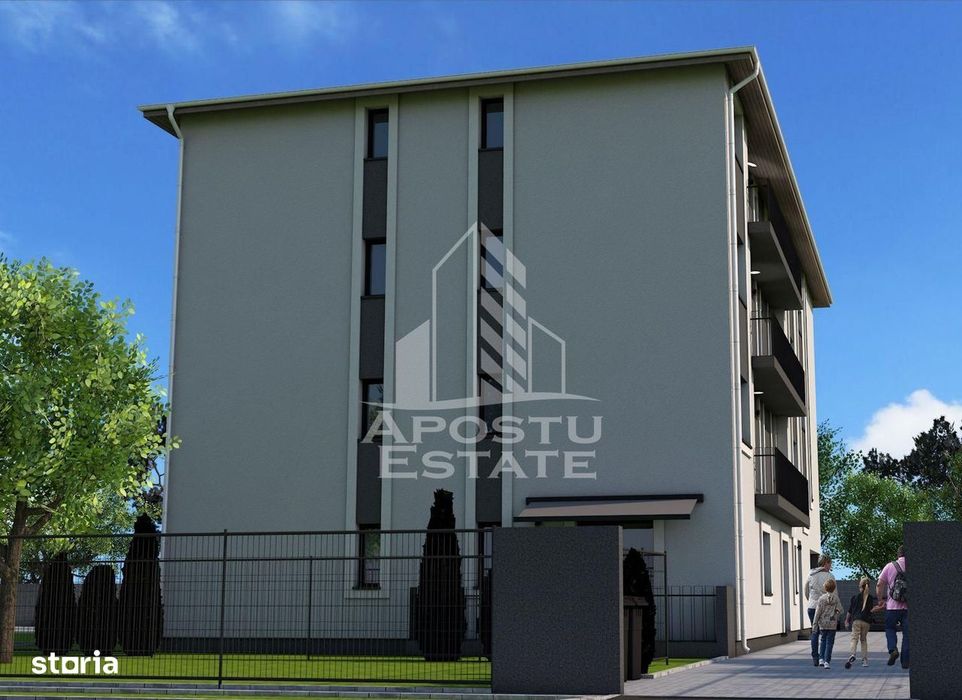 Apartament de vanzare cu 3 camere si 2 bai,bloc nou,Giroc,Calea Urseni