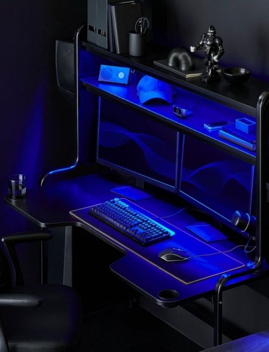 компьютерный стол IKEA Фредде 003847 черный