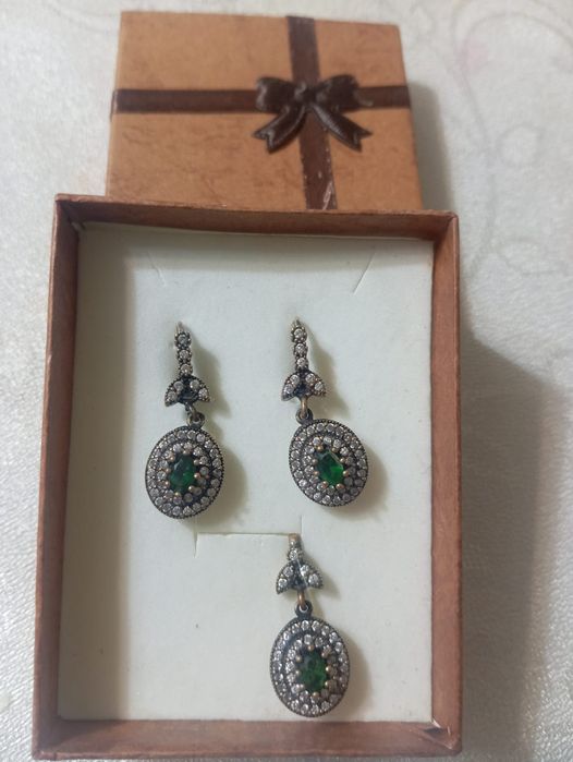 Серебряные серьги