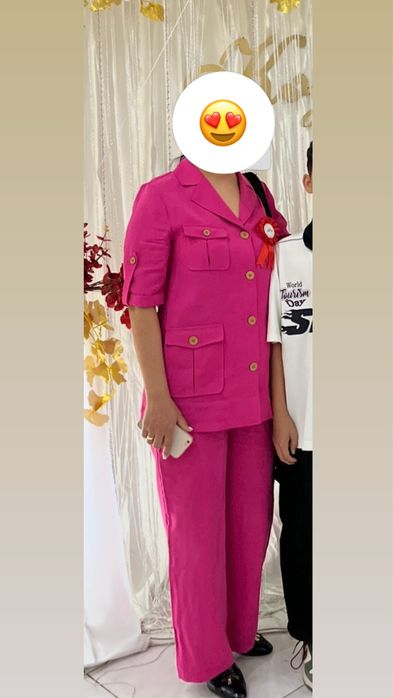 Двойка, розовое,