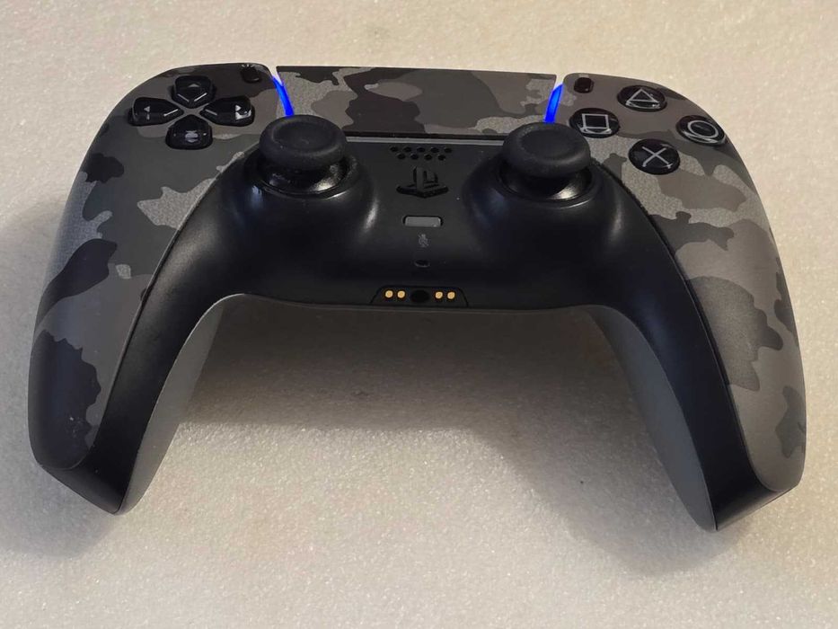 Controller Wireless PlayStation 5 DualSense, Grey Camouflage - poze