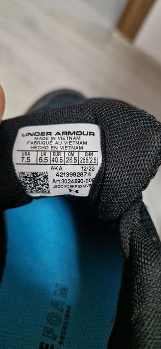 Adidași Under Armour Nr 40,5