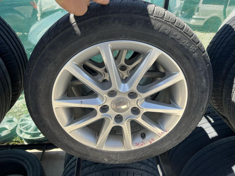 1 бр алуминиева джанта с гума за WV, Audi, Seat