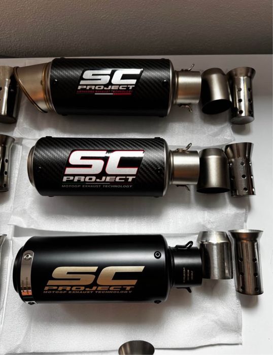 OFERTĂ!!! Evacuare toba finala moto/atv SC Project + galerie evacuare orice moto la comanda