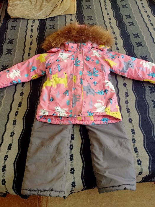 Зимний костюм на девочку
