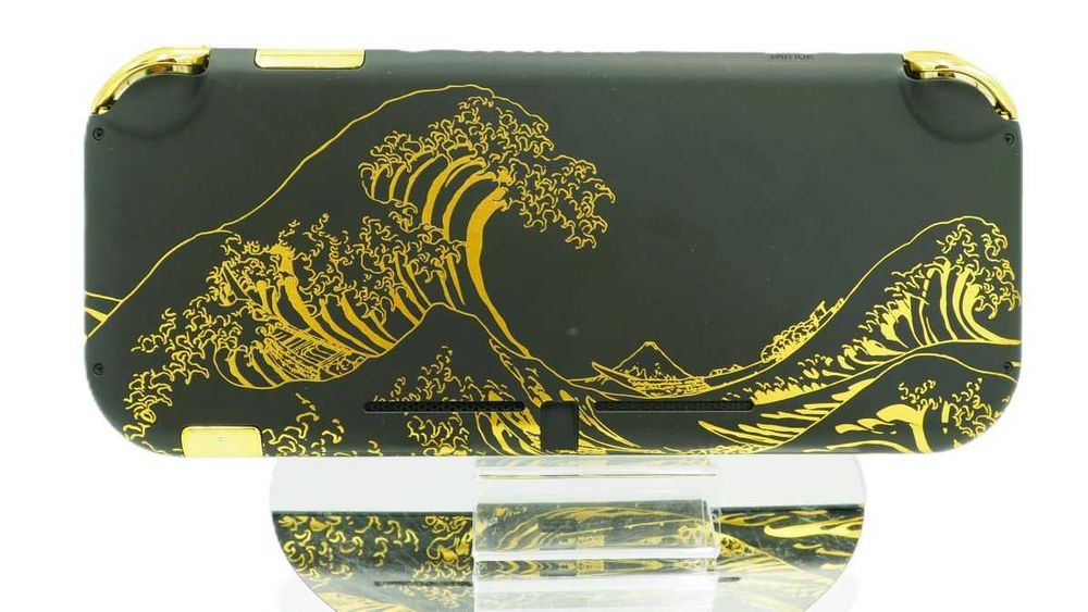 Nintendo Switch Lite Custom The Great Wave Modată Picofly, 128GB