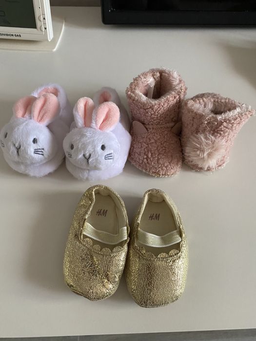 Vand ugg blanita roz pudra h&m 15 cm noi