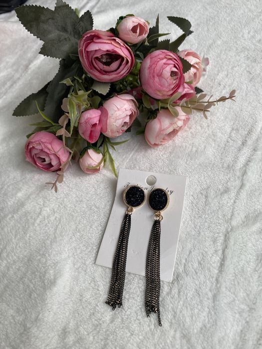 Обеци  -висящи