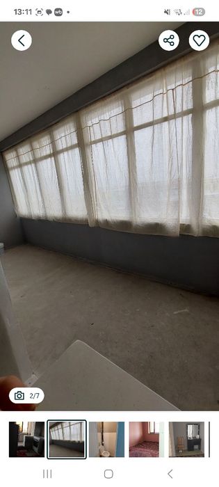 Сдаётся квартира своя 2х комнатная 6 микраене