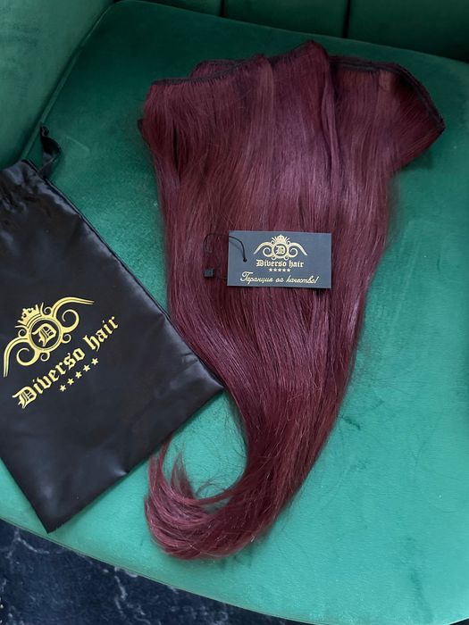 Екстейшъни, коса на треса