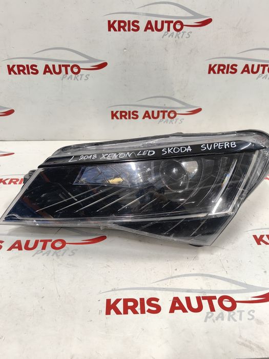 Ляв фар Skoda Superb Xenon LED 2018г