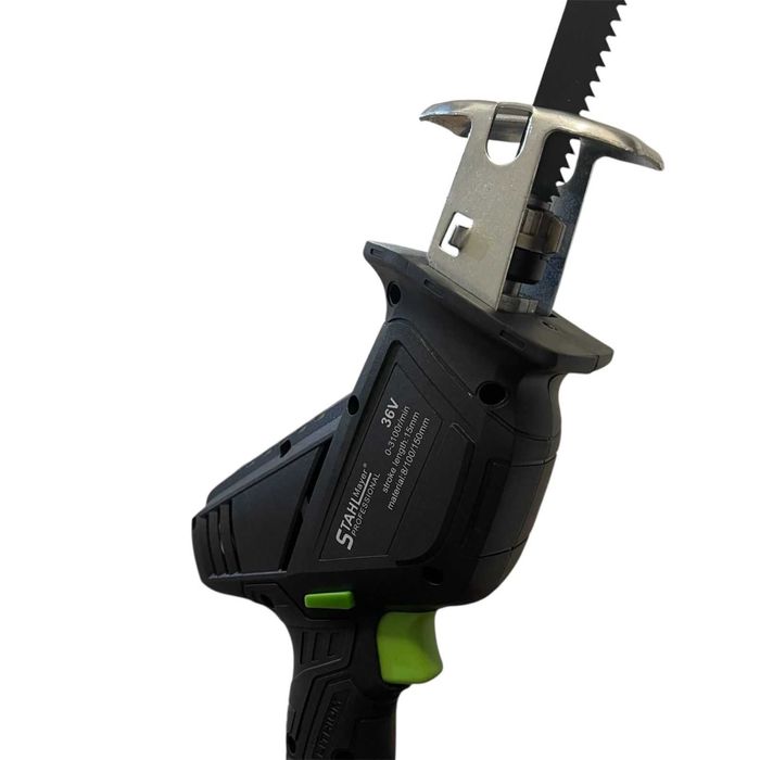 Акумулаторен  саблен трион - STAHLMAYER 4 ножа 2 батерии 36V 8Ah