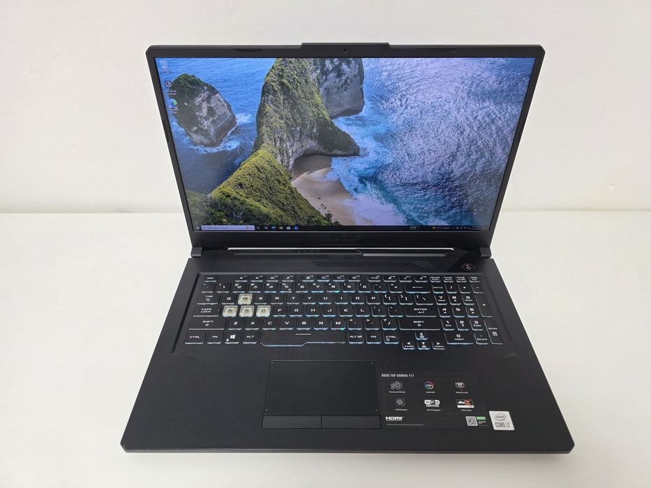 Laptop GAMING ASUS TUF i7-10870H nVIDIA GTX 1650 display MARE 17.3  144HZ RGB . GARANTIE
